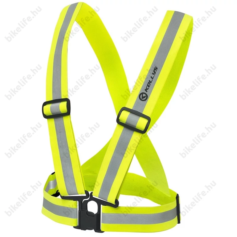 Fényvisszaverő mell és derékpánt Kellys állítható, univerzális méret