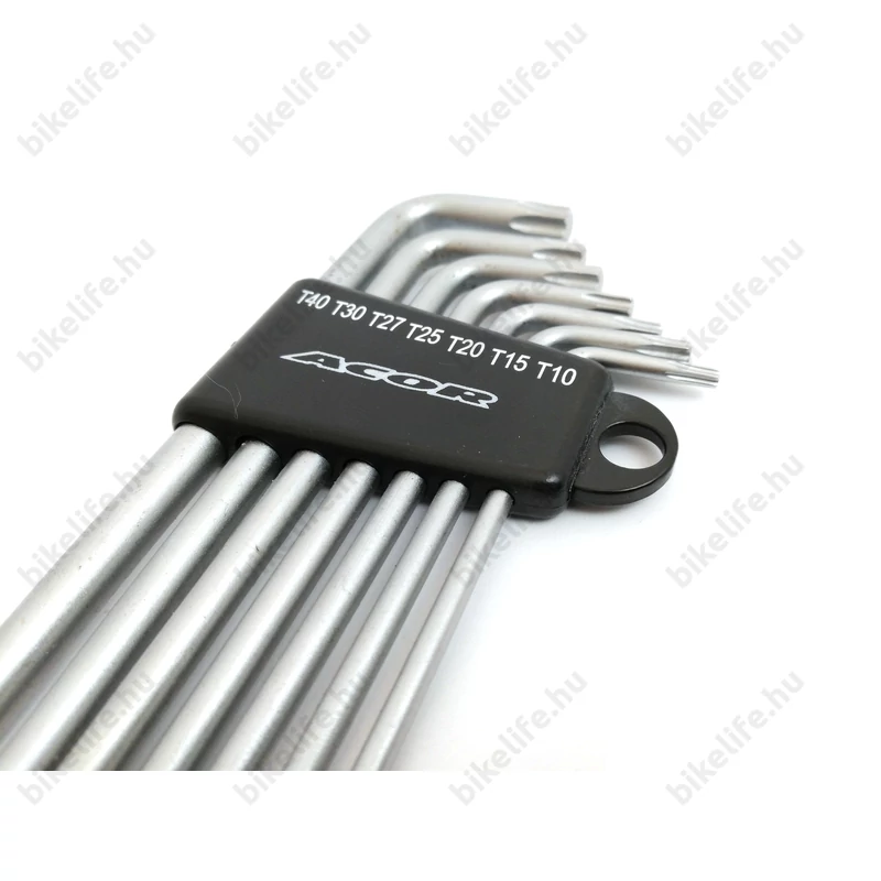 Acor 7 részes torx kulcs készlet T10 T15 T20 T25 T27 T30 T40