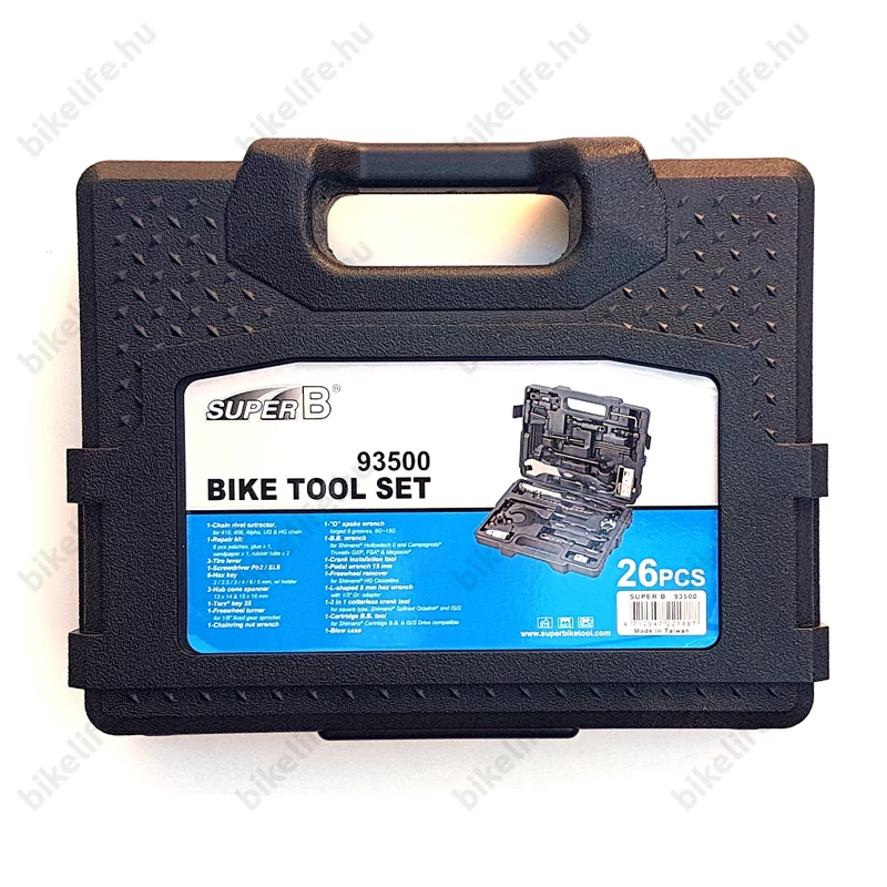 Szerszámkészlet SuperB Technic box 26 részes hobbi készlet