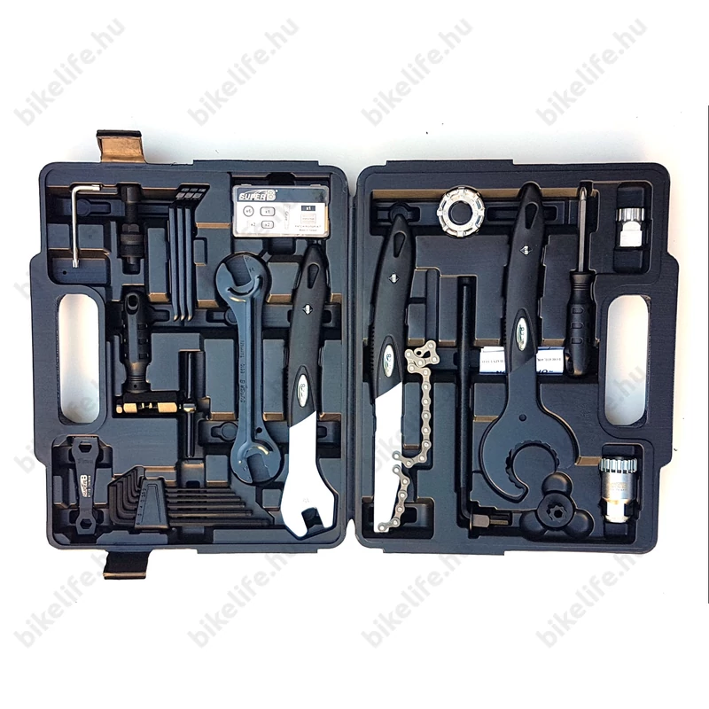 Szerszámkészlet SuperB Technic box 26 részes hobbi készlet