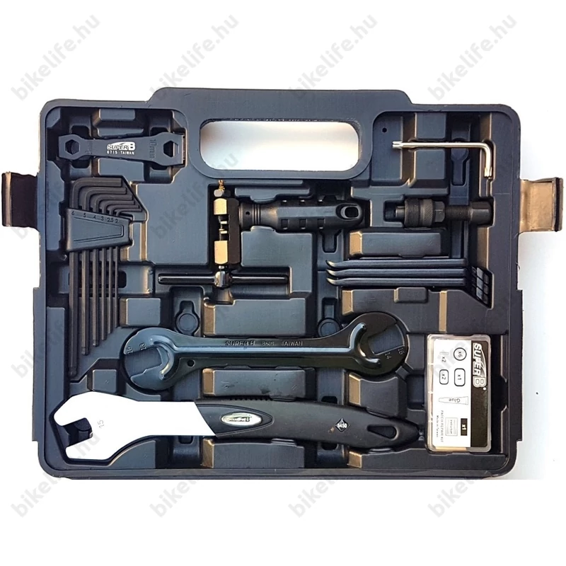 Szerszámkészlet SuperB Technic box 26 részes hobbi készlet