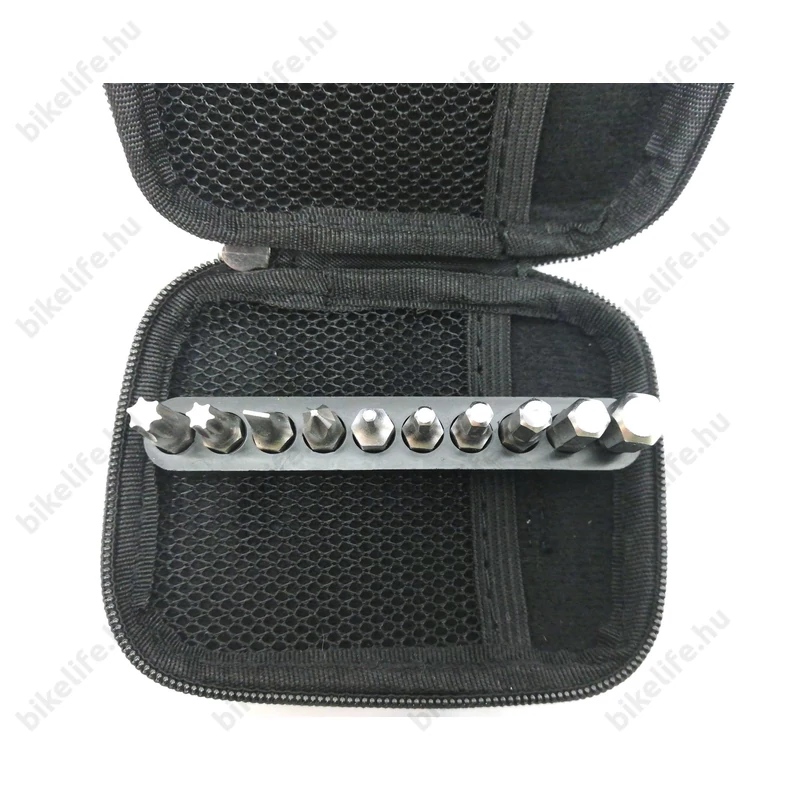 Szerszámkészlet KTM Team10 & Bag fekete/ezüst 10 részes