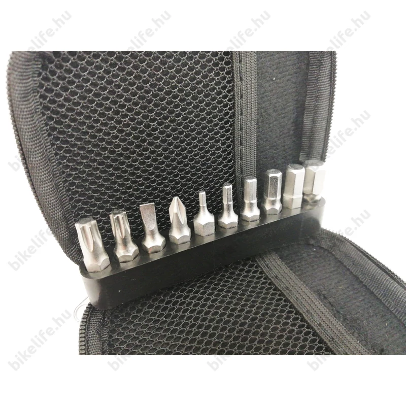 Szerszámkészlet KTM Team10 & Bag fekete/ezüst 10 részes