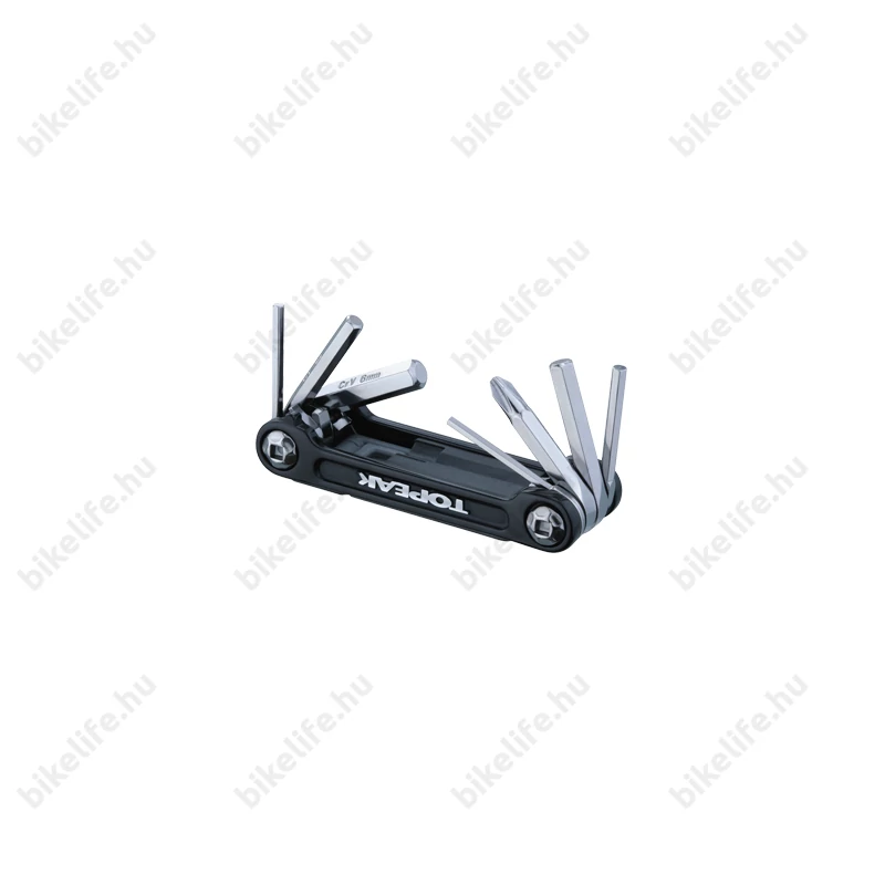 Szerszámkészlet Topeak Mini 9 PRO 9 funkció tokkal, fekete