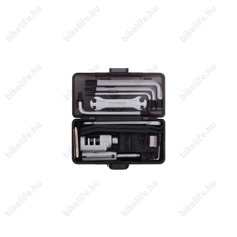 Szerszámkészlet Topeak Survival Gear box 23 részes túlélő hobby készlet