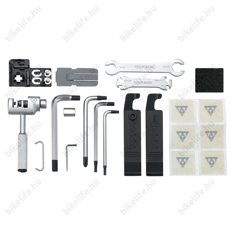 Szerszámkészlet Topeak Survival Gear box 23 részes túlélő hobby készlet