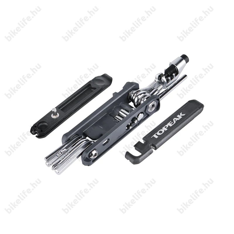 Szerszámkészlet Topeak Hexus X 21 funkciós, gumileszedővel, láncbontóval, fekete
