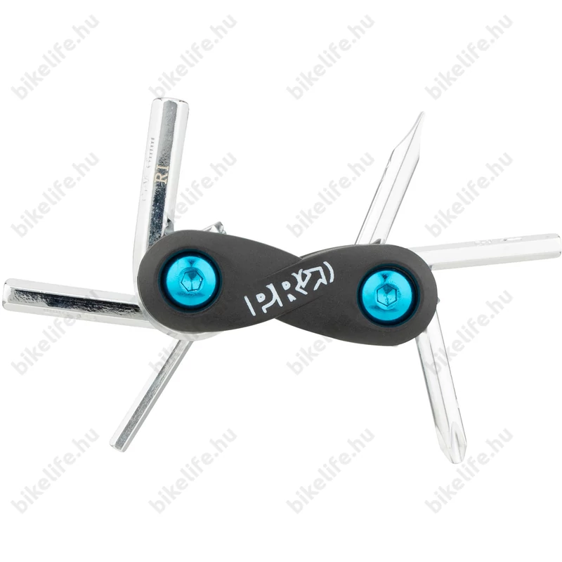 Pro kombi szerszámkészlet, 500cc tartó( kulacs forma), mini pumpa, gumileszedő, bicska szerszám fekete