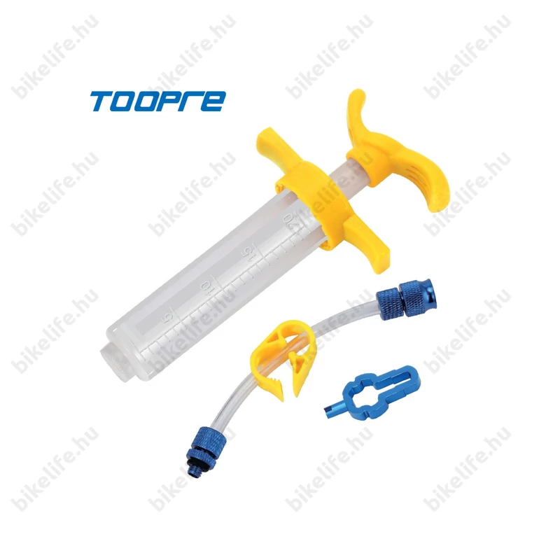 Toopre defektgátló folyadék betöltő szelepadapterekkel és szelepkiszedővel