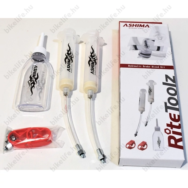 Ashima légtelenítő készlet Shimano tárcsafékekhez