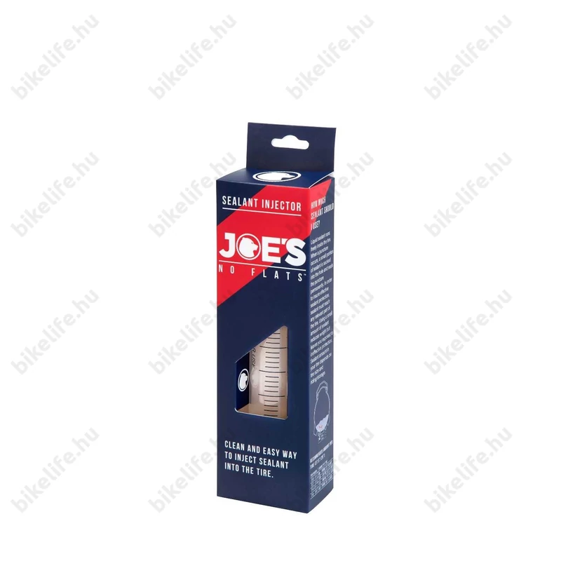 Defektgátló folyadék betöltő fecskendő Joe's No-Flats 60ml űrtartalmú