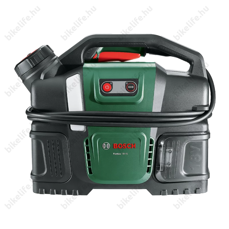 Bosch Fontus 18V-6 magasnyomású mosó kifejezetten kerékpárokhoz, vezeték nélküli