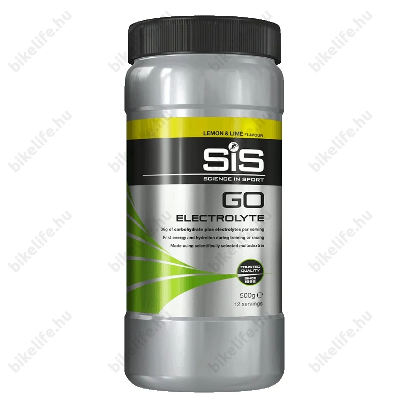 SIS GO elektrolit italpor, GO Electrolyte, 500g. (12 adag)  citrom-lime íz