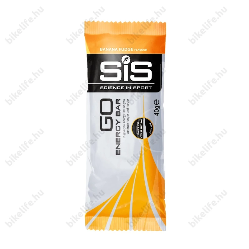 SIS GO energiaszelet, Go Energy Bar, 40g banán krém íz