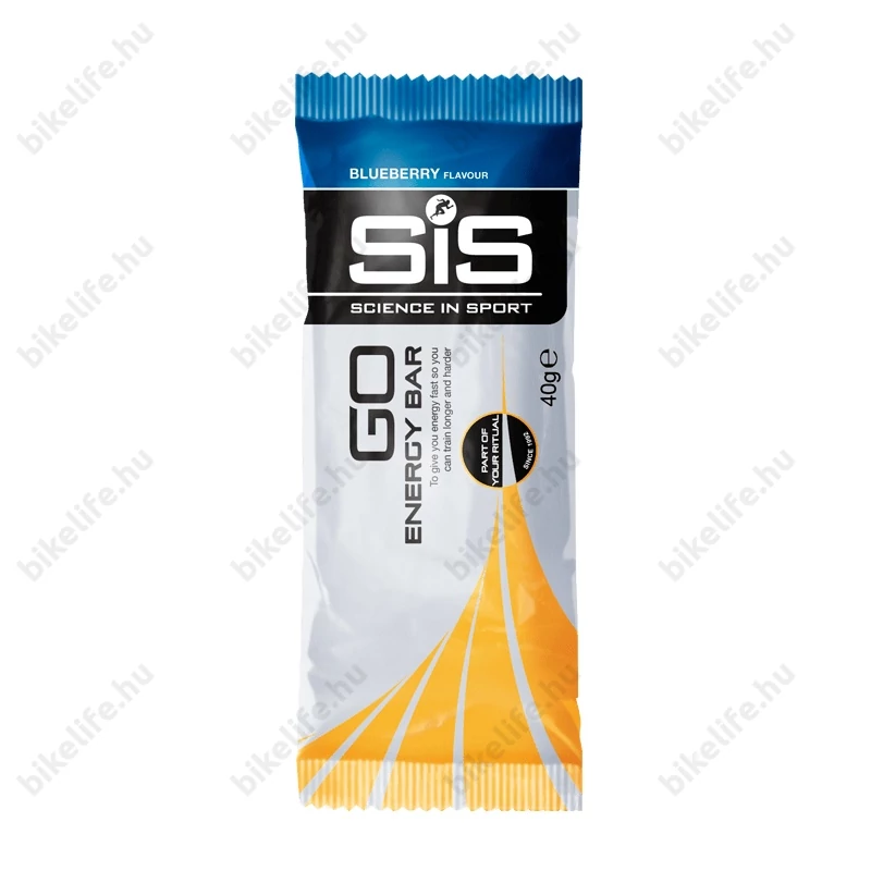 SIS GO energiaszelet, Go Energy Bar, 40g áfonya íz