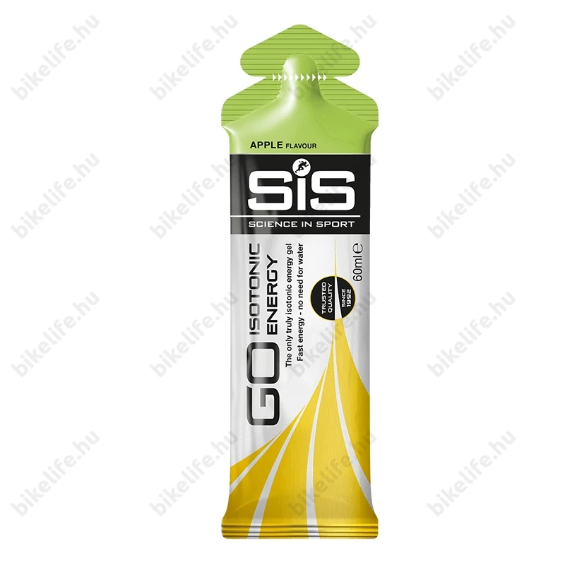 SIS GO izotóniás energia gél, Go Isotonic Energy, 60 ml, alma íz