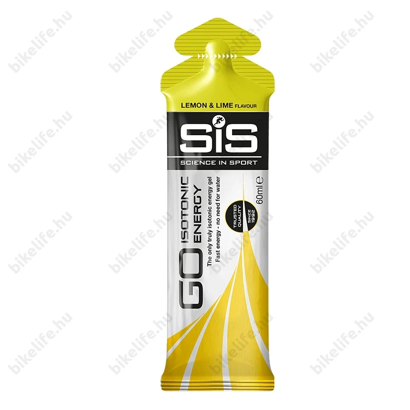 SIS GO izotóniás energia gél, Go Isotonic Energy, 60 ml, citrom-lime íz