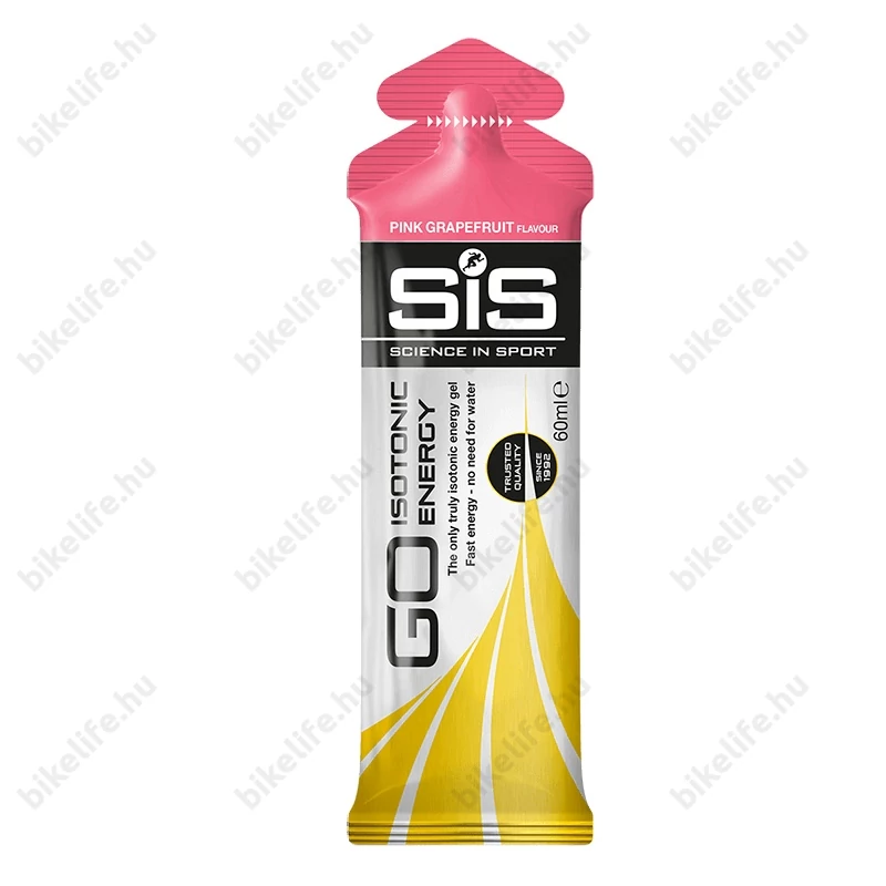 SIS GO izotóniás energia gél, Go Isotonic Energy, 60 ml, pink grapefruit íz