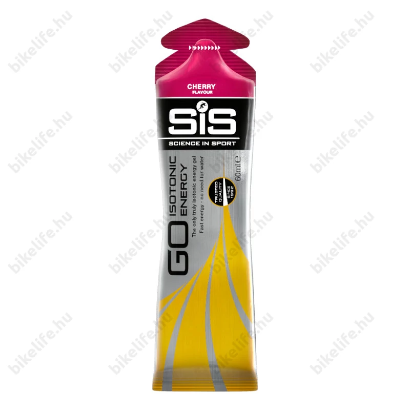 SIS GO izotóniás energia gél, Go Isotonic Energy, 60 ml, cseresznye íz