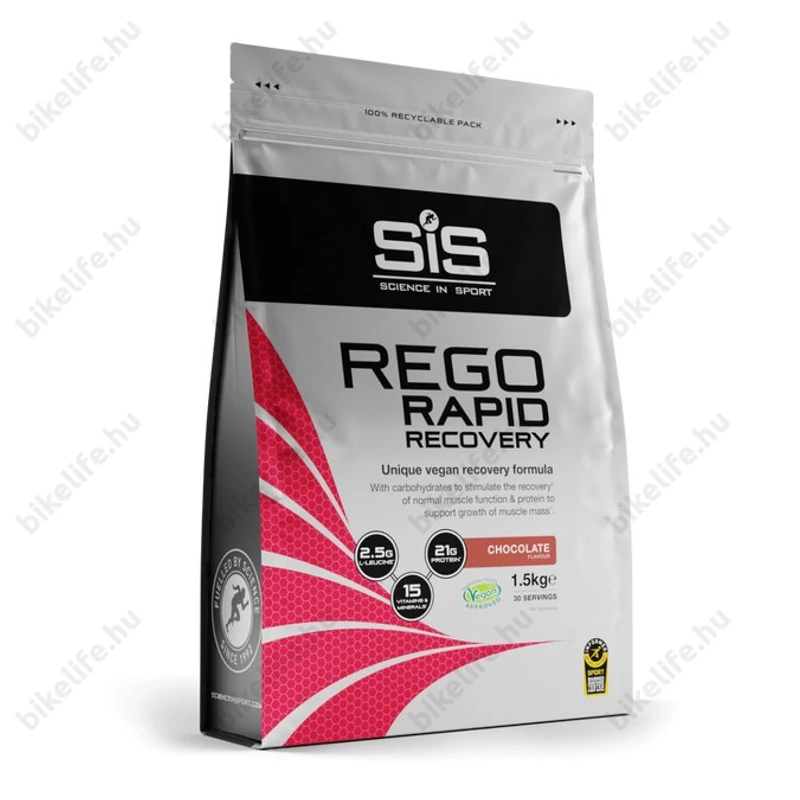 SIS Rego Rapid Recovery, Regeneráló italpor, 1500g. (30 adag) csokoládé íz