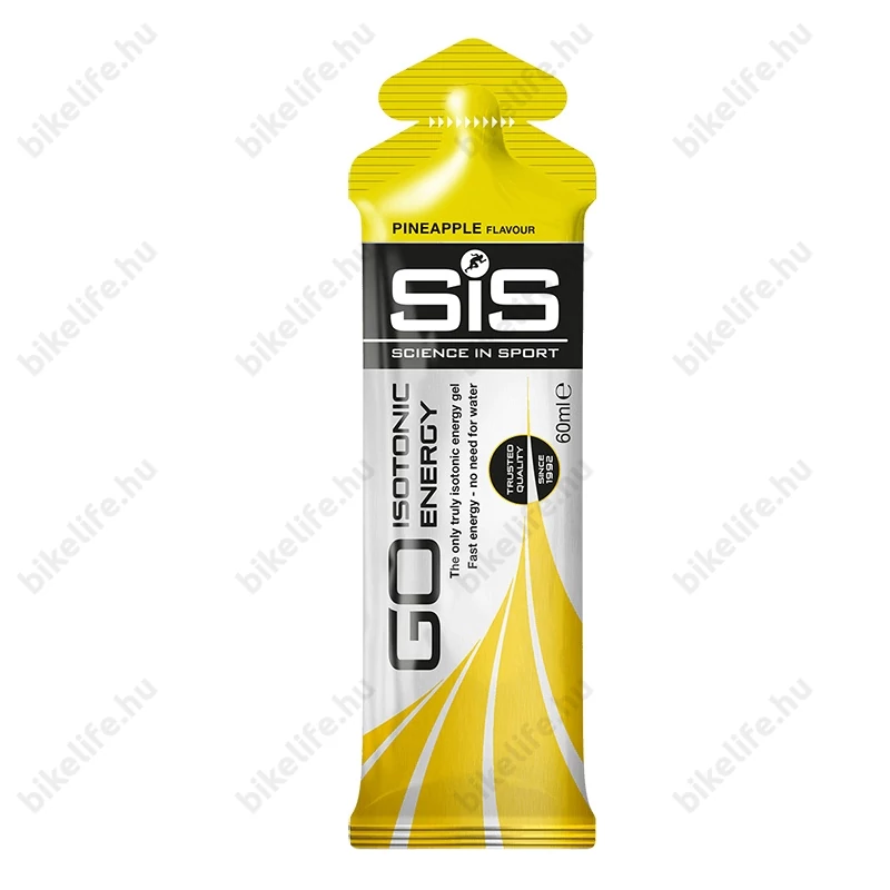 SIS GO izotóniás energia gél, Go Isotonic Energy, 60 ml, ananász íz