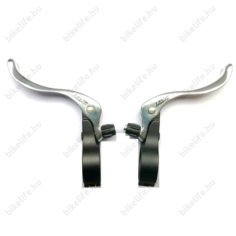 Tektro RL721 cyclocross fékkar cantilever vagy patkófékhez fekete/ezüst 31,8 mm kormány átmérőhöz