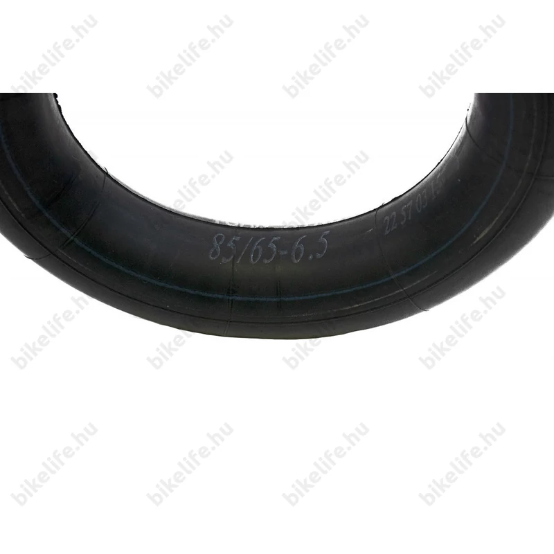 Tömlő elektromos rollerekhez 10x2,5 85/65-6,5 méretben hajlított szeleppel