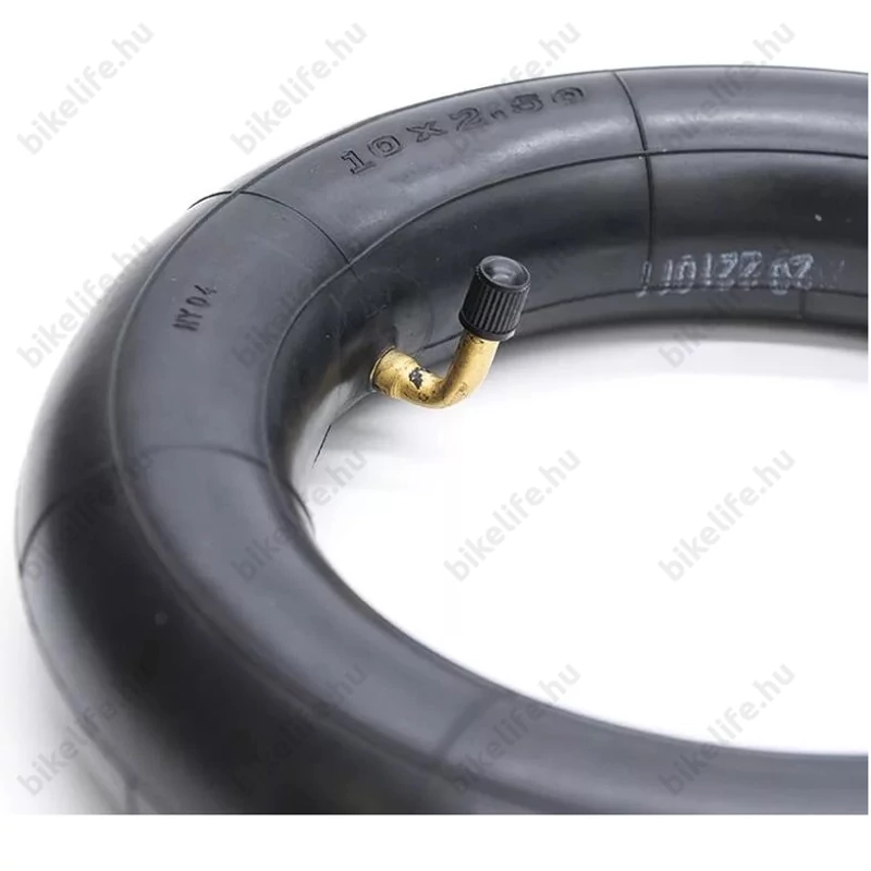 10x2,5 tömlő elektromos rollerekhez 90/90°-os hajlított auto szeleppel