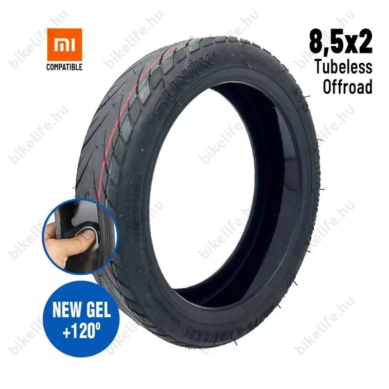 Elektromos roller köpeny 50/75-6.1 (8.5x2-6.1) méretben defektvédelemmel kompatibilis Xiaomi Pro és M365-el