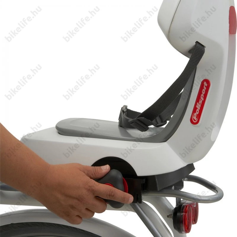 Elite Custom Race Plus üvegszál erősítésű műanyag kulacstartó fekete/fehér