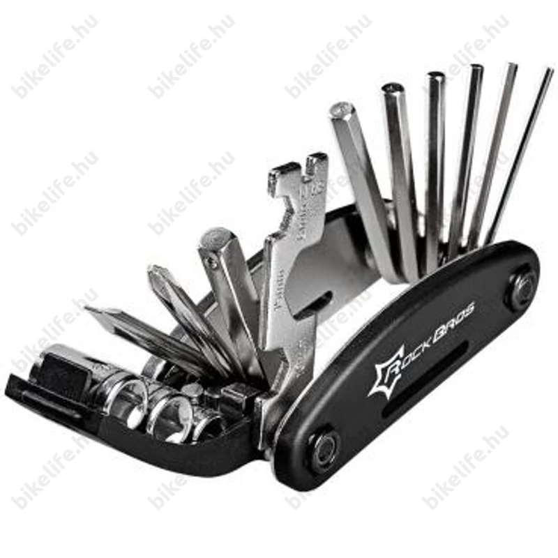 Rockbros 16 funkciós biciklis szerszámkészlet 8-9-10 dugókulcsokkal