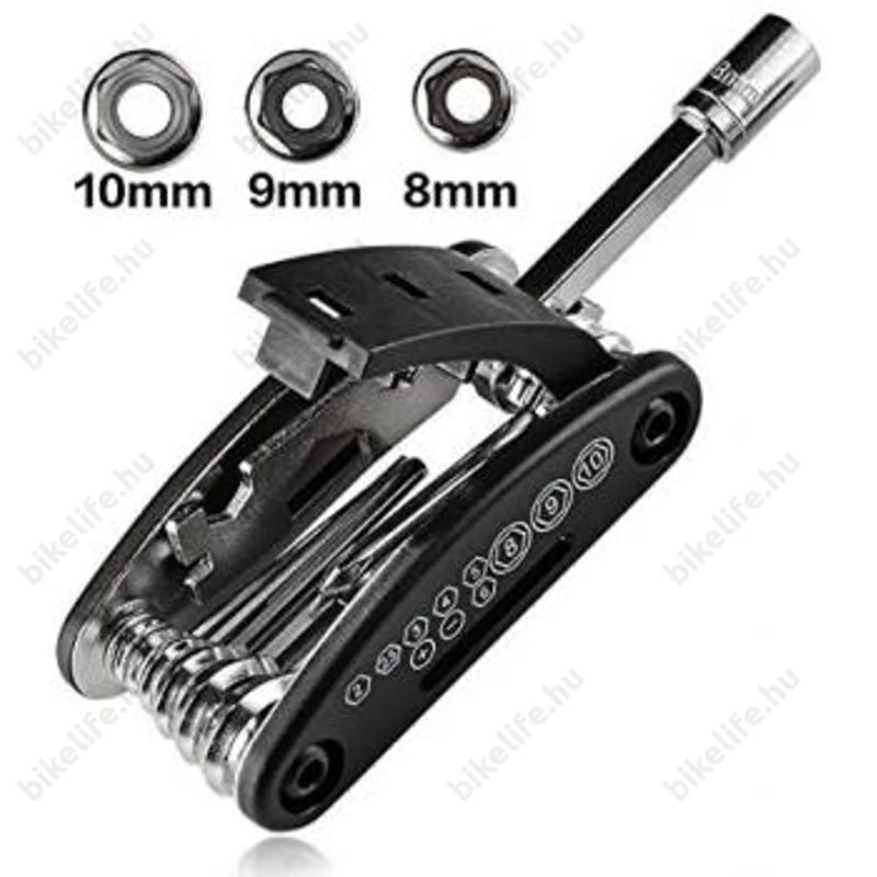 Rockbros 16 funkciós biciklis szerszámkészlet 8-9-10 dugókulcsokkal