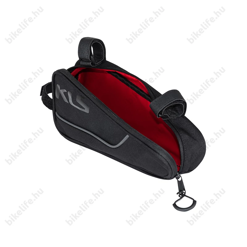 Kellys Rectangle váztáska 1,3L-es, tépőzáras, cseppálló, fekete