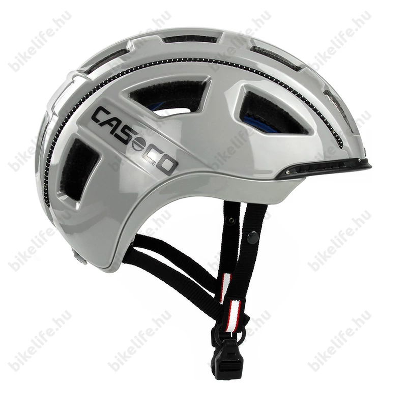 Casco E.Motion 2 kerékpáros bukósisak fényes szürke L-es (58-62cm fejkerület)