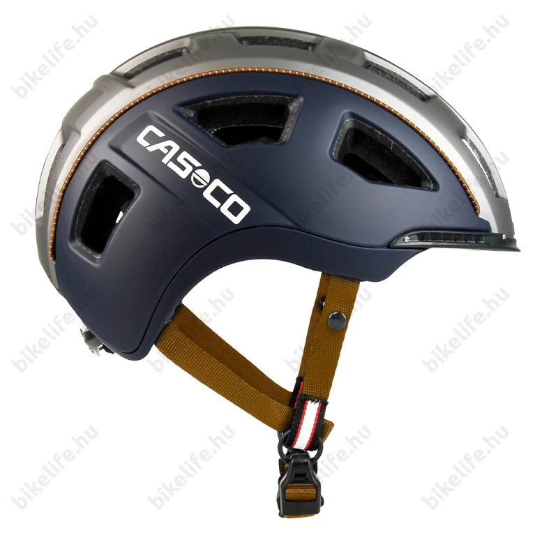 Casco E.Motion 2 kerékpáros bukósisak navy kék/szürke L-es (58-62cm fejkerület)