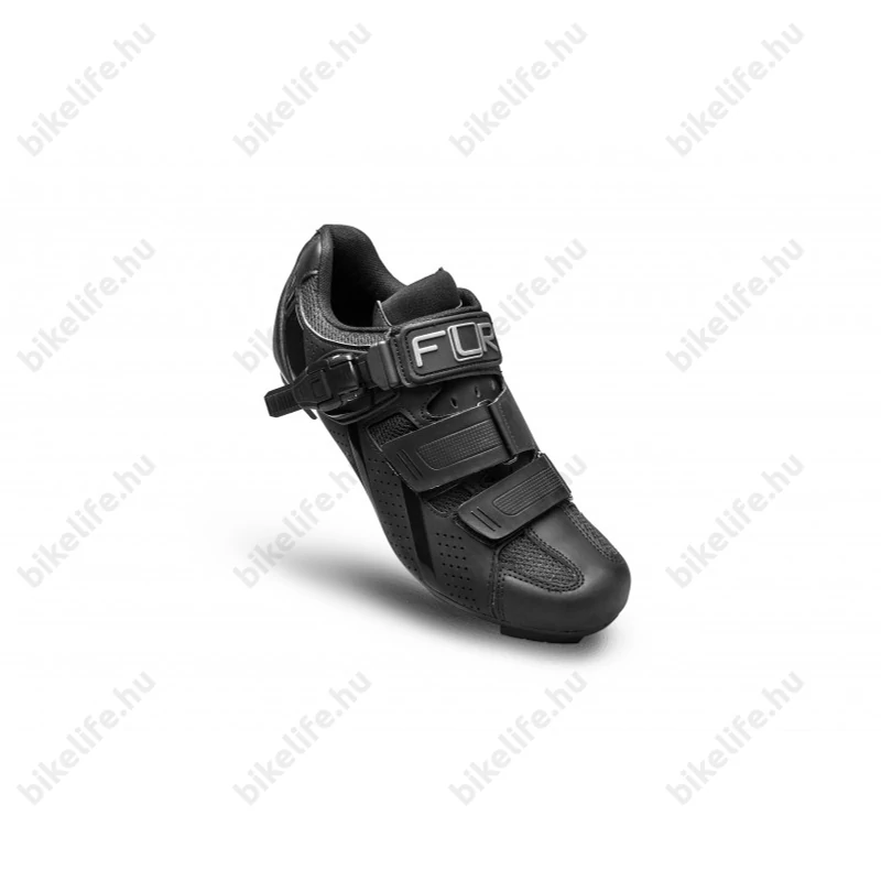 FLR Pro Road F-15 országúti cipő, csatos, fekete, 39-es méret