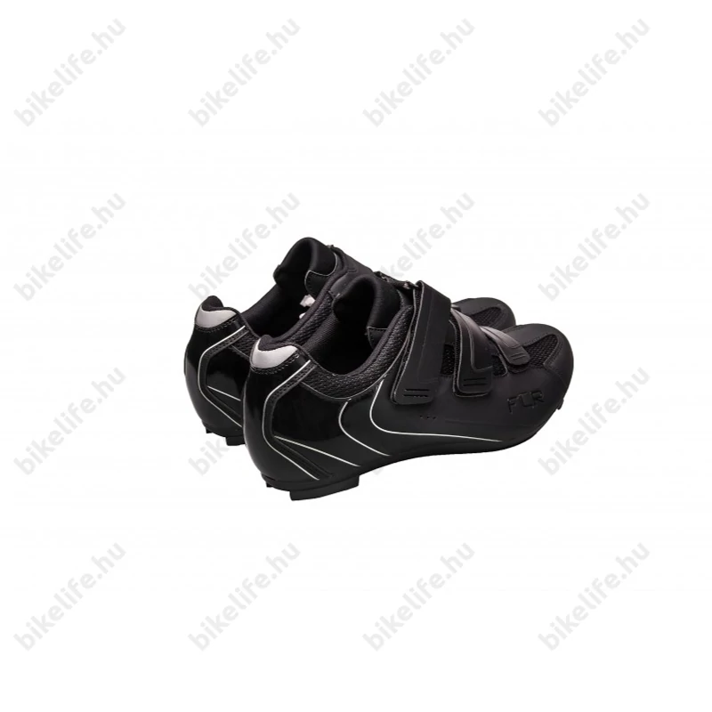 FLR Pro Road F-35 országúti cipő, 3 tépőzáras, fekete, 45-ös