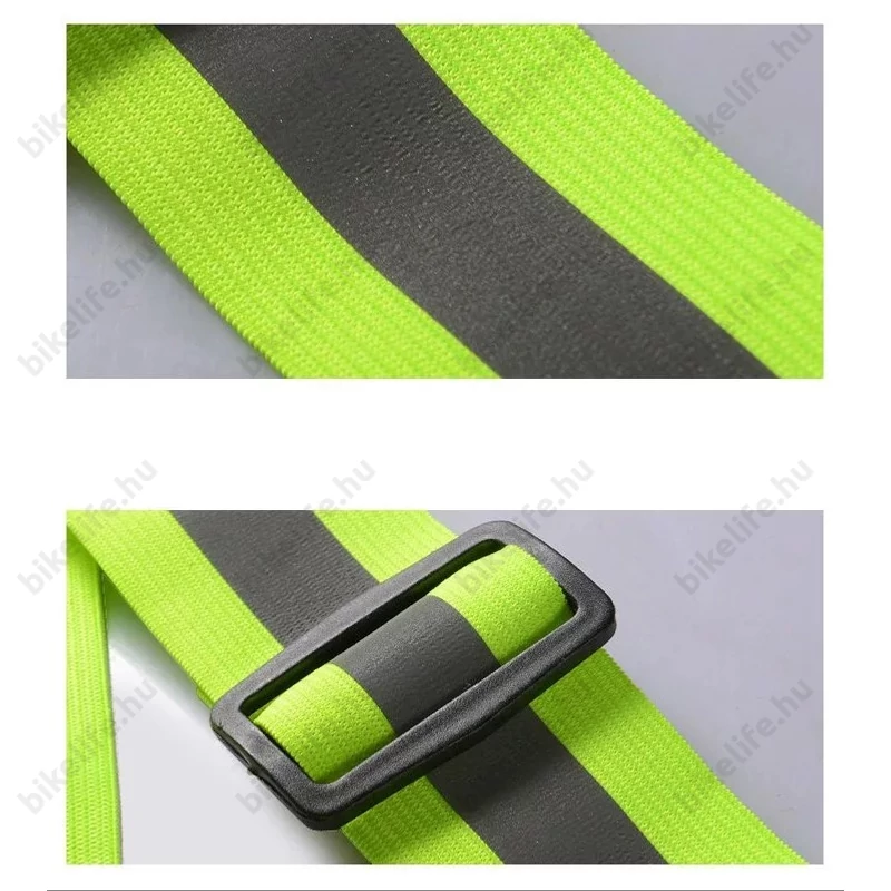 Ridepositive fényvisszeverő mell és derékpánt neonsárga univerzális méret, rendkívül tág határok között állítható