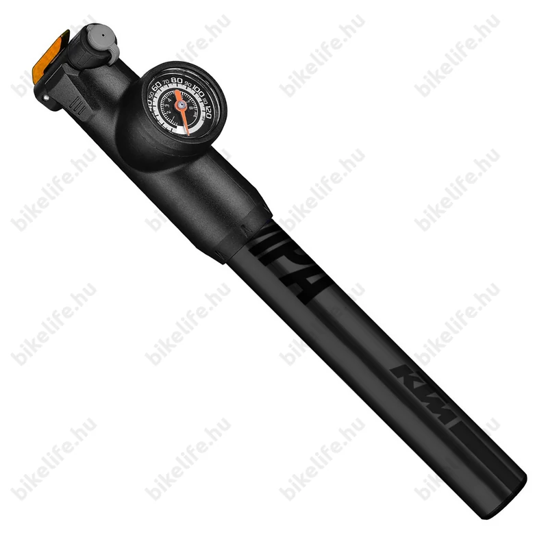 Pumpa mini KTM  nyomásmérővel 8bar fekete