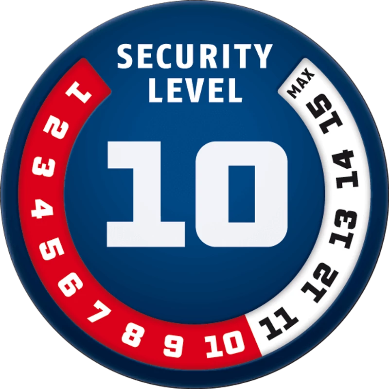 Abus Bordo 6000C/120 összehajtható lakat SH rögzítés, számzáras, fekete