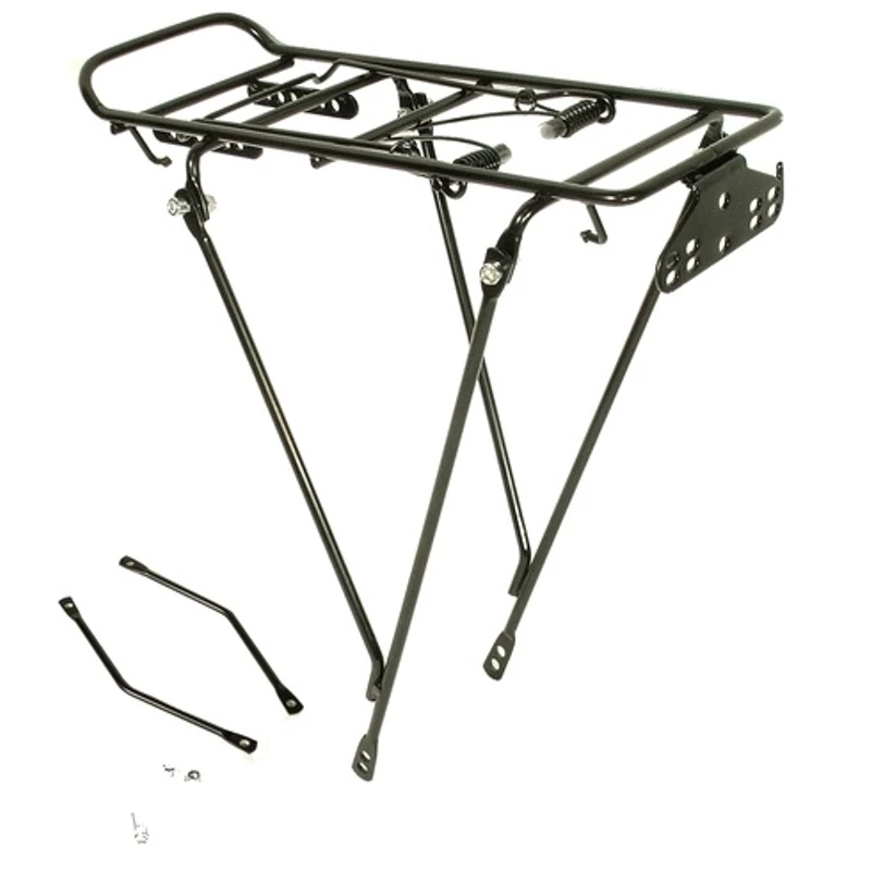 Csomagtartó hátra Neuzer MTB, 2 pontos, rugós, acél