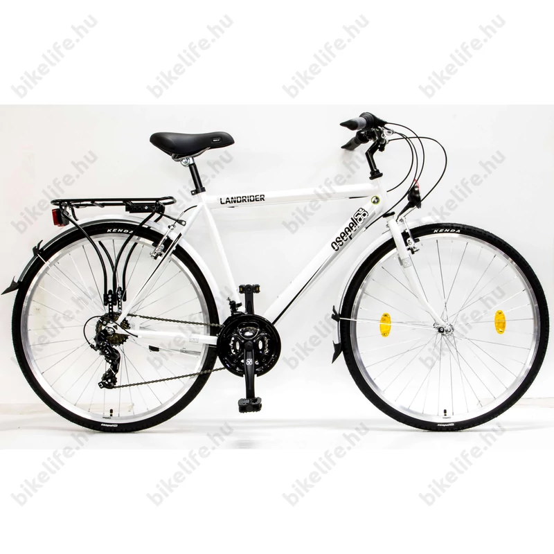 Csepel Landrider férfi trekking kerékpár Shimano RS/TX váltó, duplafalú abroncs, fehér 19