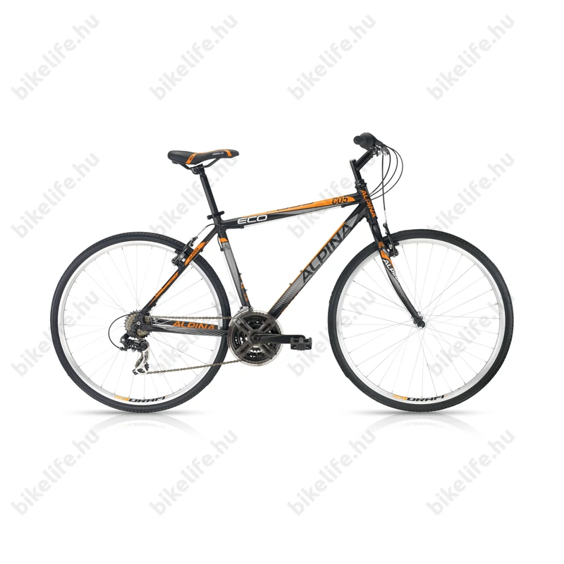 Alpina ECO C05 férfi cross kerékpár 21 sebességes Shimano TX35/RS35 váltórendszer, Dark-Orange 21