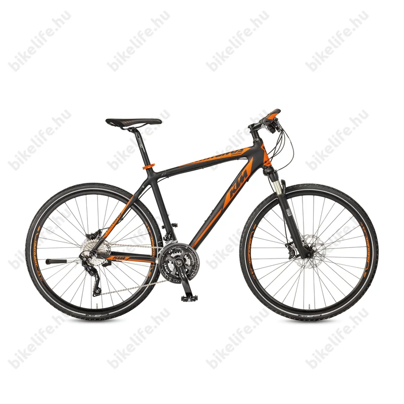 KTM Chronos LC 2017 férfi cross kerékpár karbon váz, 30sebességes ShimanoXT, XT hidr. tárcsafék, 46cm