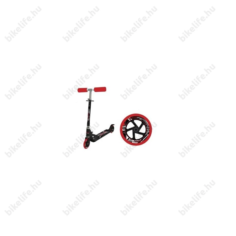 Roller Spartan X-125 70kg-ig terhelhető fekete/piros