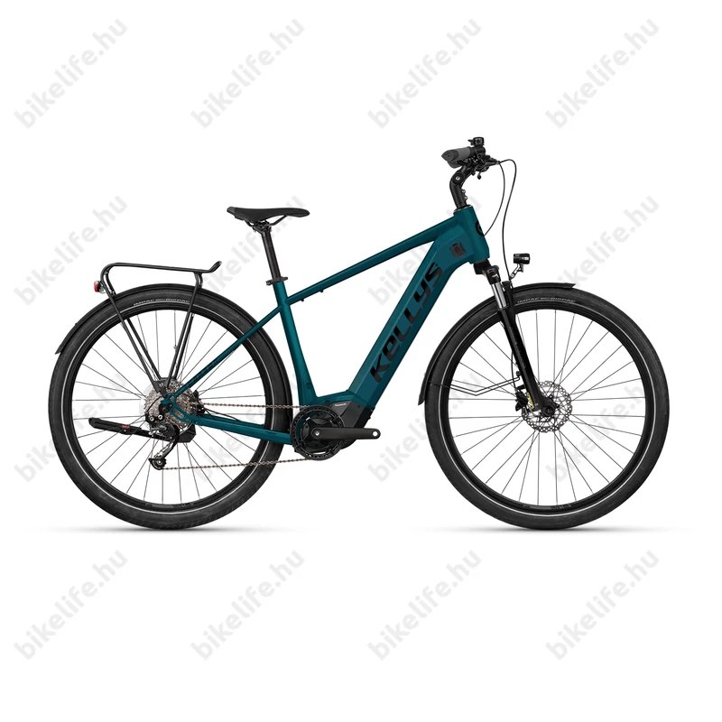 Kellys E-Carson 30 Magic Blue Ebike trekking 95Nm-es Panasonic motor 725Wh akku 9 fokozatú Shimano Cues váltó M