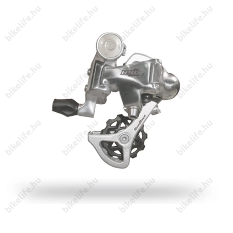 Váltó hátsó Sunrace R90 RDR91 11-27 polír rövid kocsis 9-es