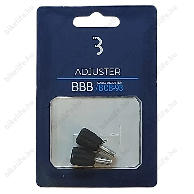 BBB BCB-93 Adjuster bowdenfeszítő, fekete (pl.hátsó váltóhoz), menet átmérő 5mm, párban kapható