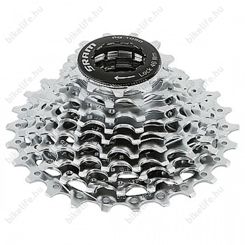 Sram PG-1050 10 sebességes fogaskoszorú 11-23-as fogszám, alubakos