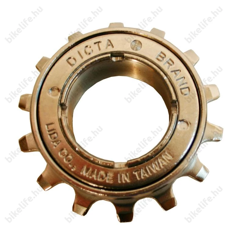 Racsni 1fokozatú 15 fogú Dicta króm (39mm-es menettel!) 1/2x3/32